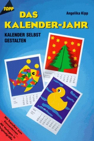 Cover des Bastelbuchs Das Kalenderjahr von Angelika Kipp