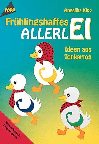 Cover des Bastelbuchs Frühlingshaftes Allerlei von Angelika Kipp
