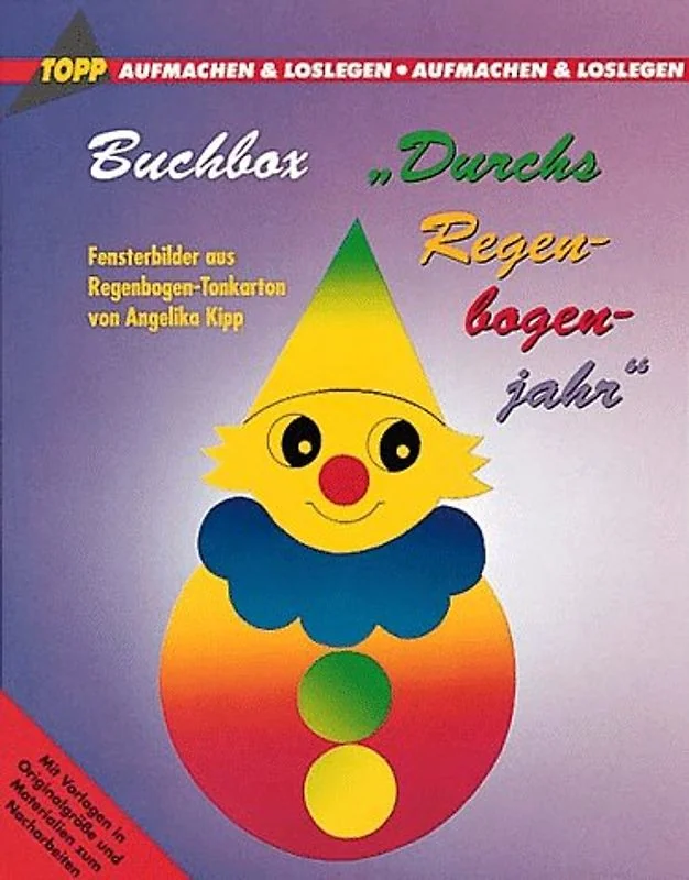 Cover der Buchbox Durchs Regenbogenjahr von Angelika Kipp