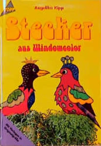 Cover des Bastelbuchs Stecker aus Windowcolor von Angelika Kipp
